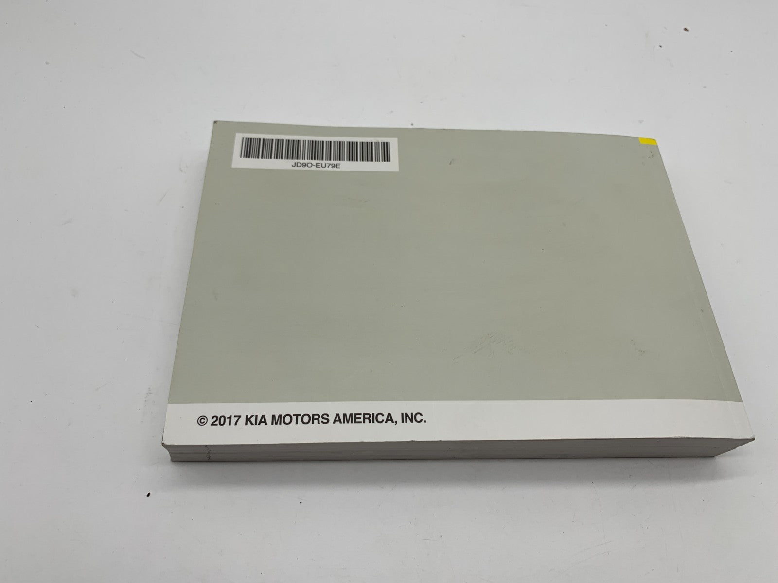 2018 Kia Sportage Owners Manual OEM