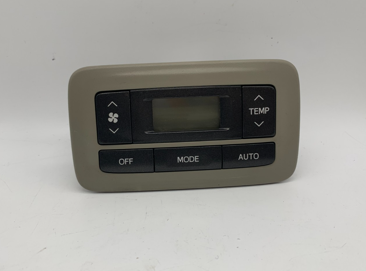 2015-2020 Toyota Sienna Rear Climate Control AC Heater Unit OEM A02B51079
