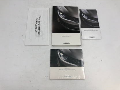 2015 Chrysler 200 Owners Manual with Case OEM C03B68011