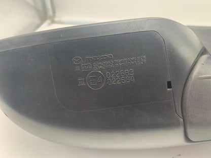 2010-2013 Mazda 3 Driver Side View Power Door Mirror Blue OEM C03B12001