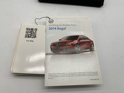 2014 Buick Regal Owners Manual Set with Case OEM B04B25015