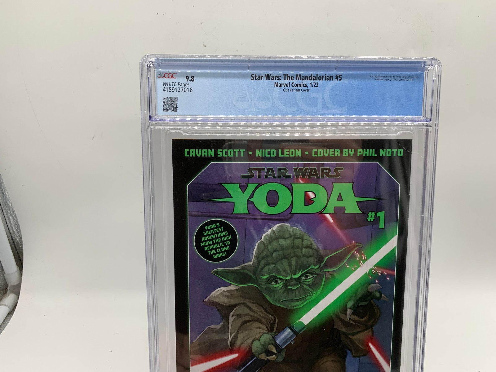 Star Wars The Mandalorian #5 CGC 9.8 Gist 1:50 1st appearance of Fennec Shand
