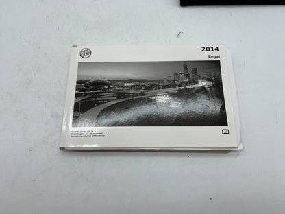 2014 Buick Regal Owners Manual Set with Case OEM C03B28009