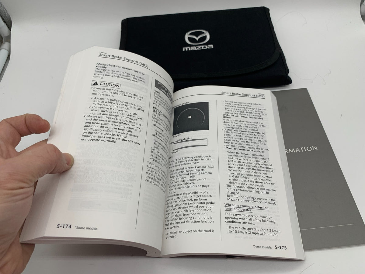 2024 Mazda 3 Owners Manual Set with Case OEM D01B12058