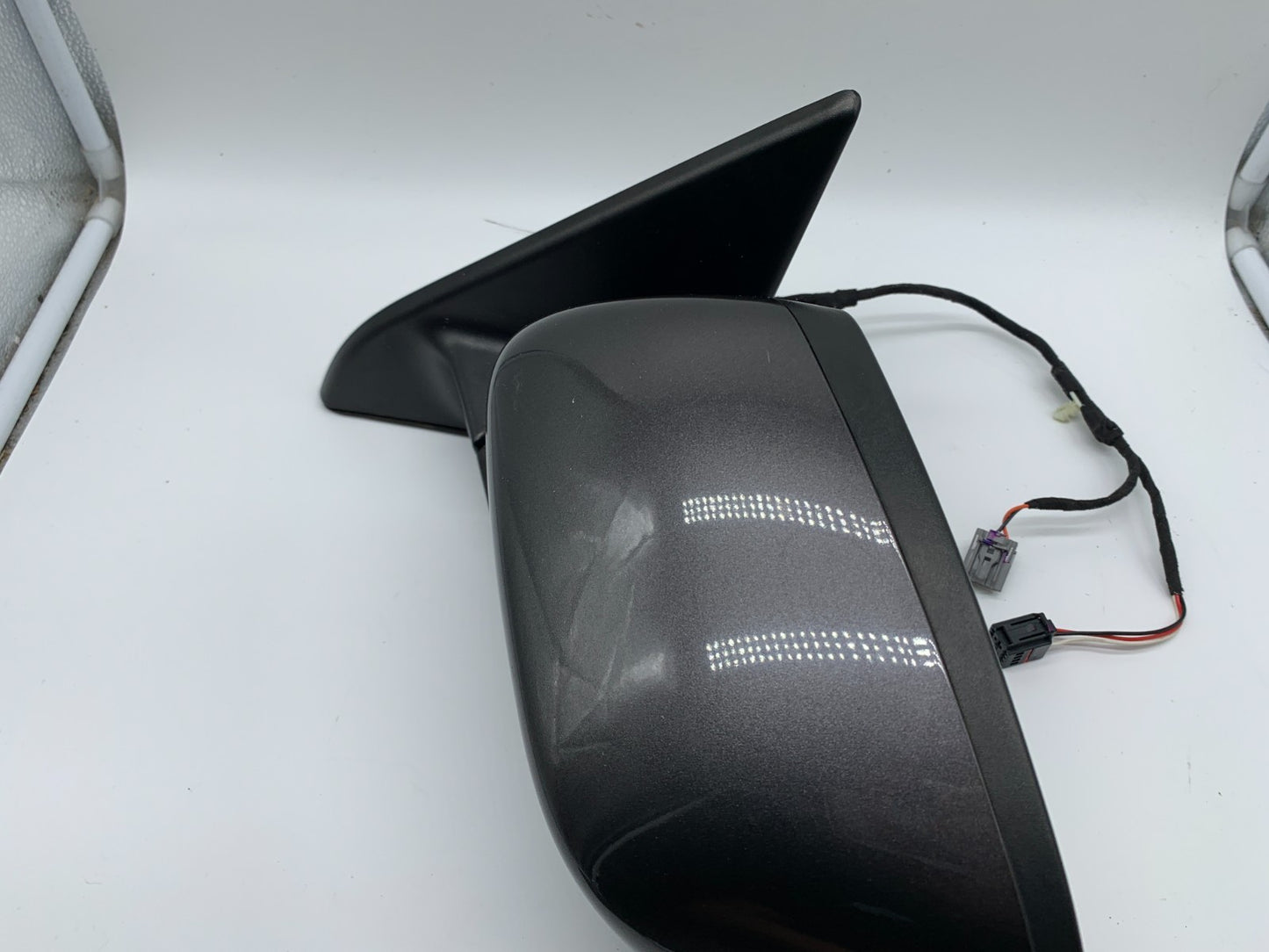 2017-2020 Jeep Compass Driver Side View Power Door Mirror Gray OEM A01B49001