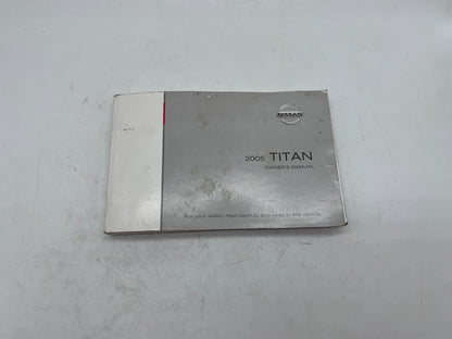 2005 Nissan Titan Owners Manual OEM B03B35007