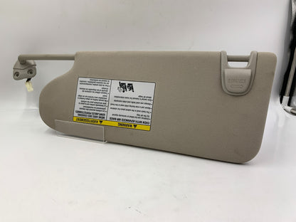 2015-2018 Nissan Murano Passenger Sun Visor Gray Illuminated OEM E02B16088