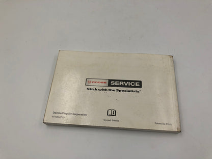 2007 Dodge Caliber Owners Manual OEM A03B46037