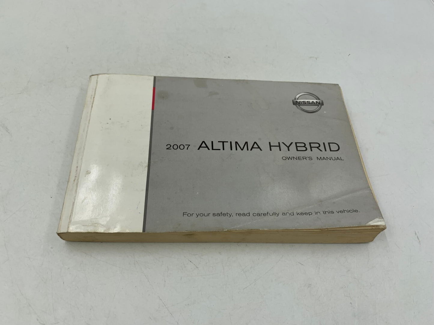 2007 Nissan Altima Hybrid Owners Manual Set with Case OEM D01B48007