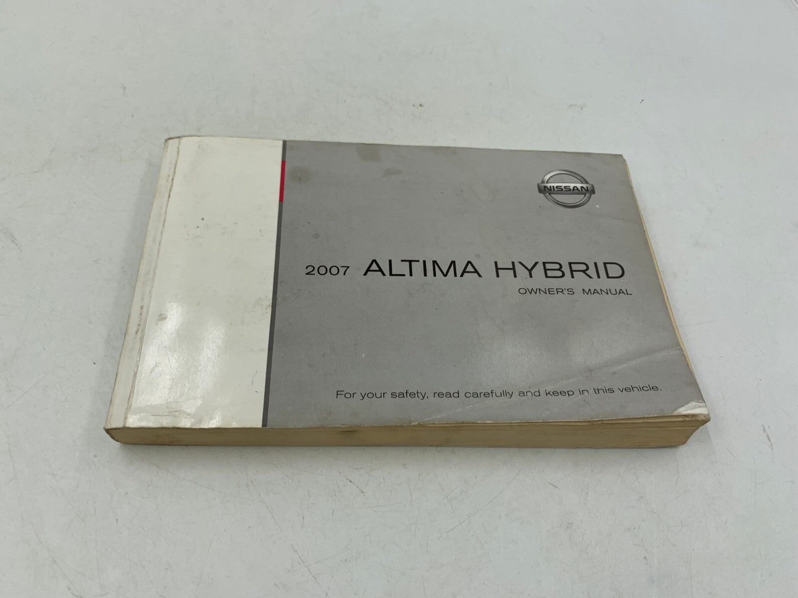 2007 Nissan Altima Hybrid Owners Manual Set with Case OEM D01B48007