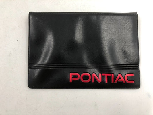 2002 Pontiac Grand Am Owners Manual OEM E03B57008