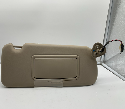 2004-2009 Cadillac SRX Passenger Sun Visor Tan Illuminated OEM A01B36044