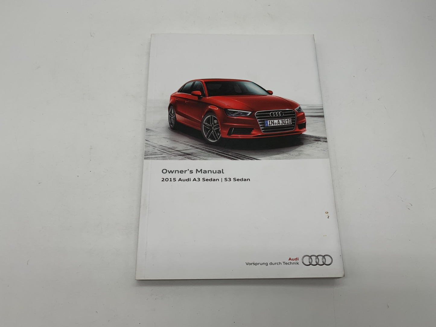 2015 Audi A3 Sedan Owners Manual Set with Case OEM C03B59011