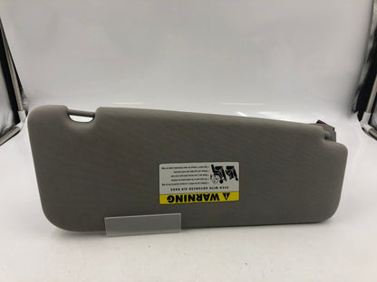 2008-2010 BMW 528i Driver Sun Visor Illuminated Gray OEM B01B16037
