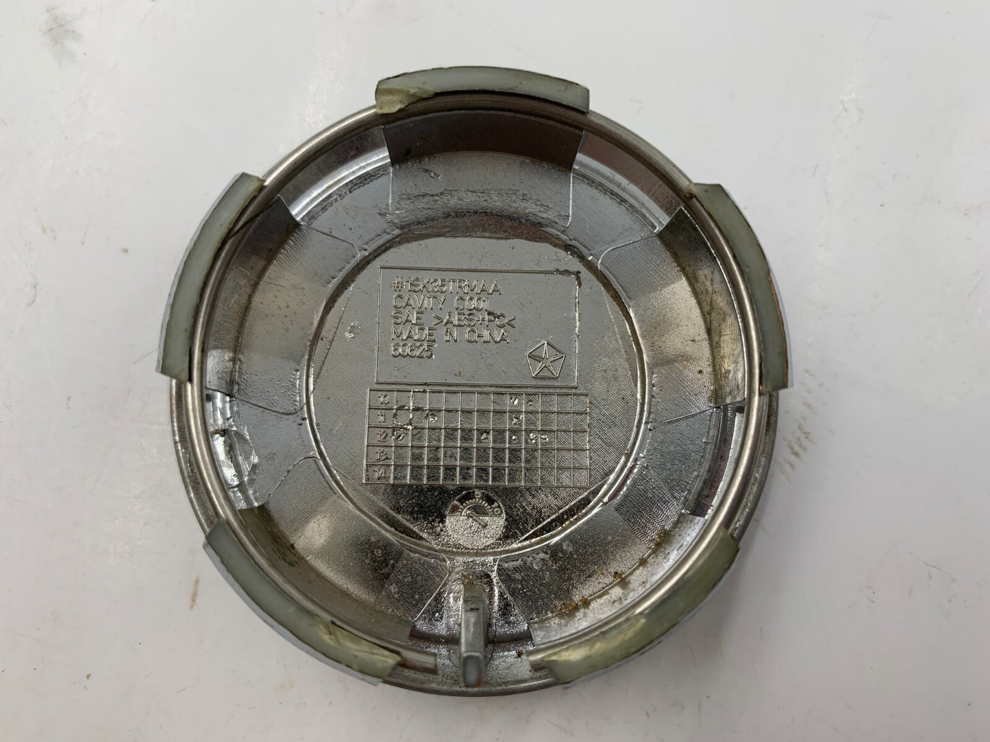 Dodge Rim Wheel Center Cap Set of 4 Chrome 2-3/8 inch OEM E01B40087