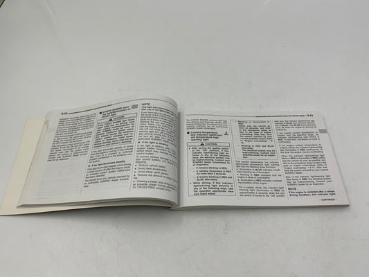 2014 Subaru Impreza Owners Manual OEM E03B22046