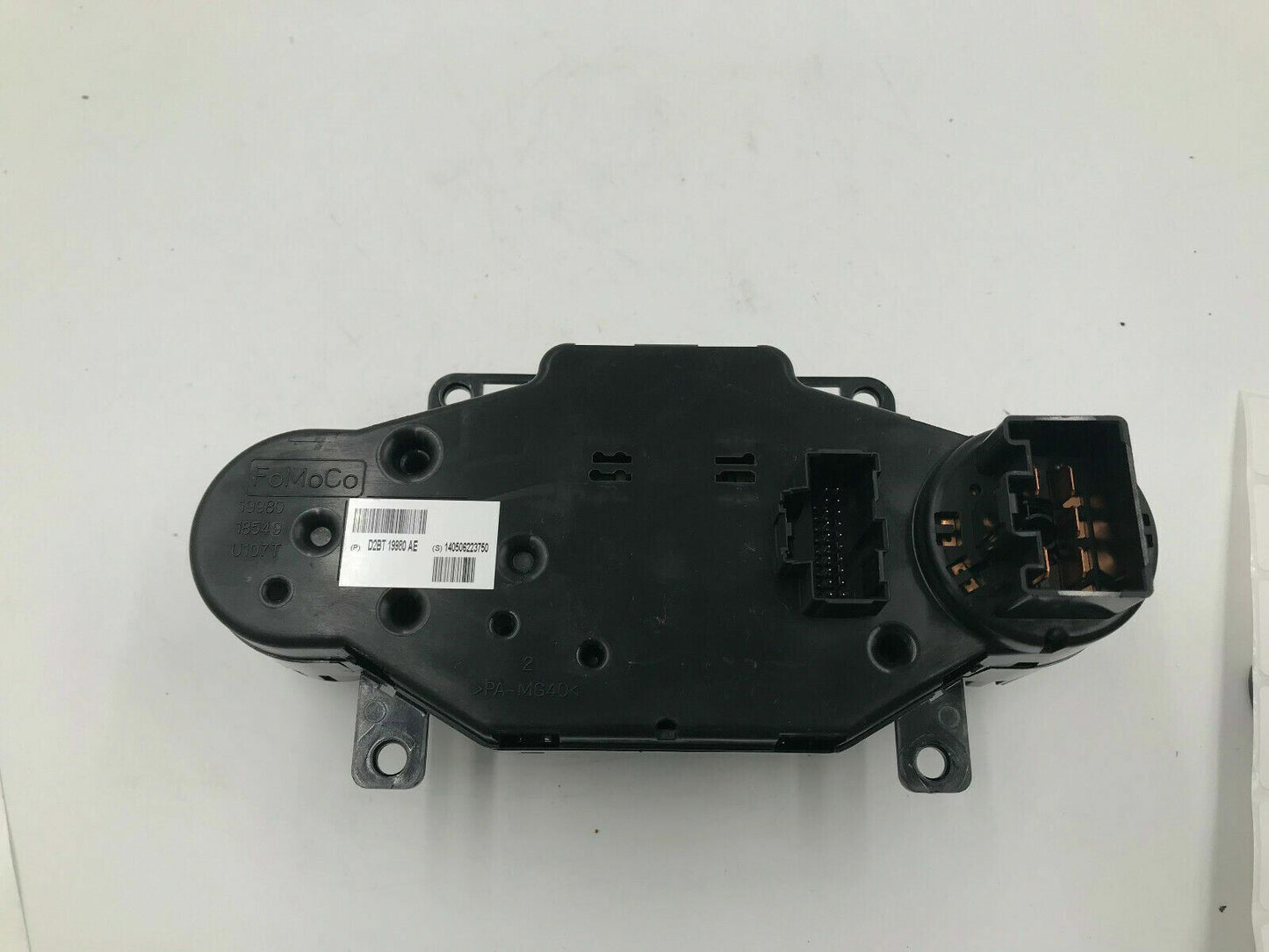 2014 Ford Fiesta AC Heater Climate Control Unit OEM D02B37009