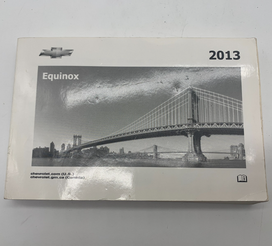 2013 Chevrolet Equinox Owners Manual OEM C03B25063