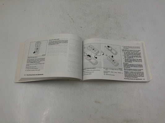 2004 Nissan Maxima Owners Manual OEM A04B40052