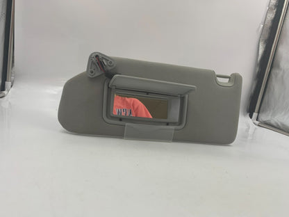 2012-2013 Mitsubishi Outlander Driver Sun Visor Gray Illumination OEM B02B15053