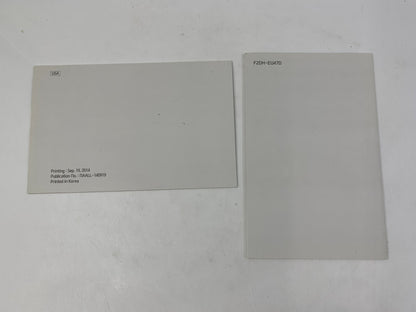 2015 Hyundai Elantra Owners Manual Set with Case OEM B04B08024