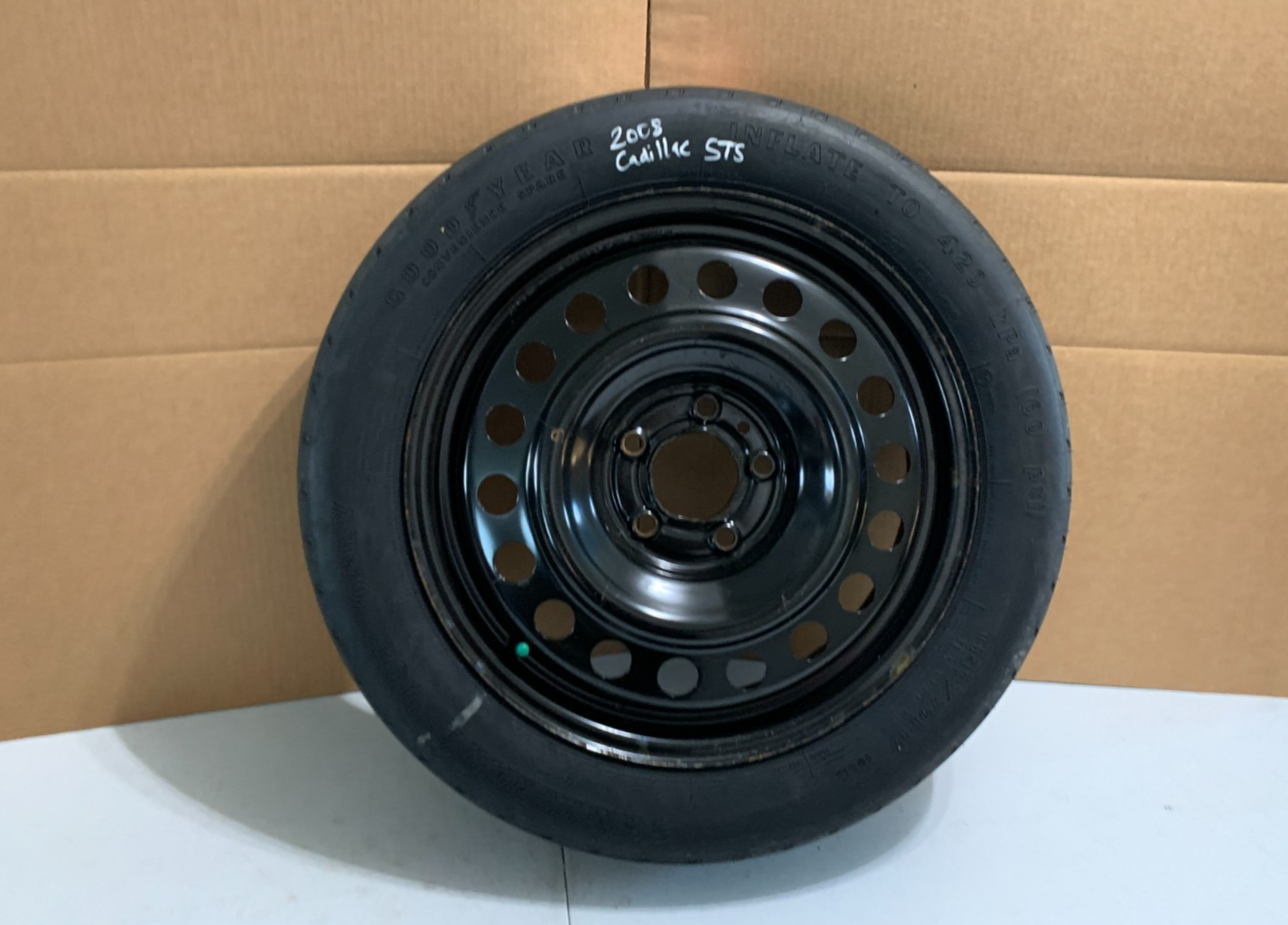 2006-2011 Cadillac STS Spare Tire 16" Compact Emergency Spare T145/70R17