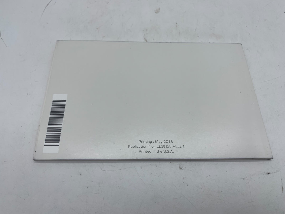 2019 Infiniti QX50 QX 50 Owners Manual Set with Case OEM