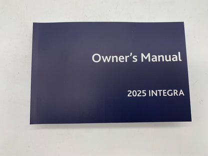 2025 Acura Integra Owners Manual Set with Case OEM