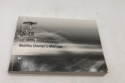 2018 Chevrolet Malibu Owners Manual OEM B02B48004