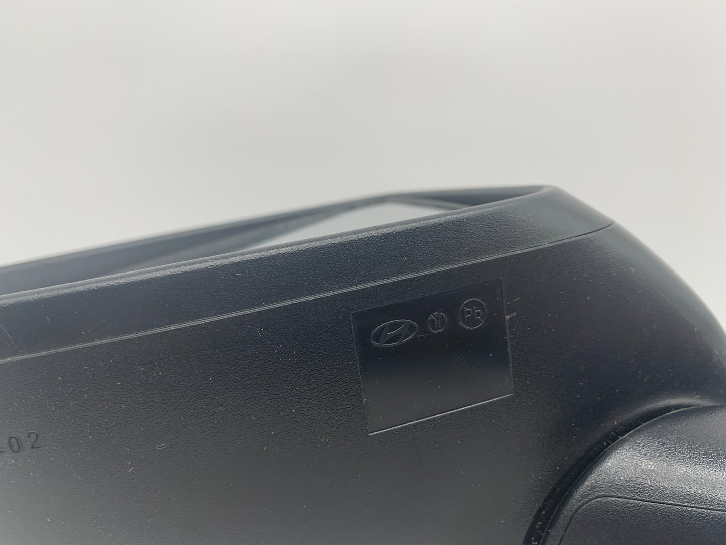 2020-2022 Hyundai Sonata Driver Side View Power Door Mirror Black OEM