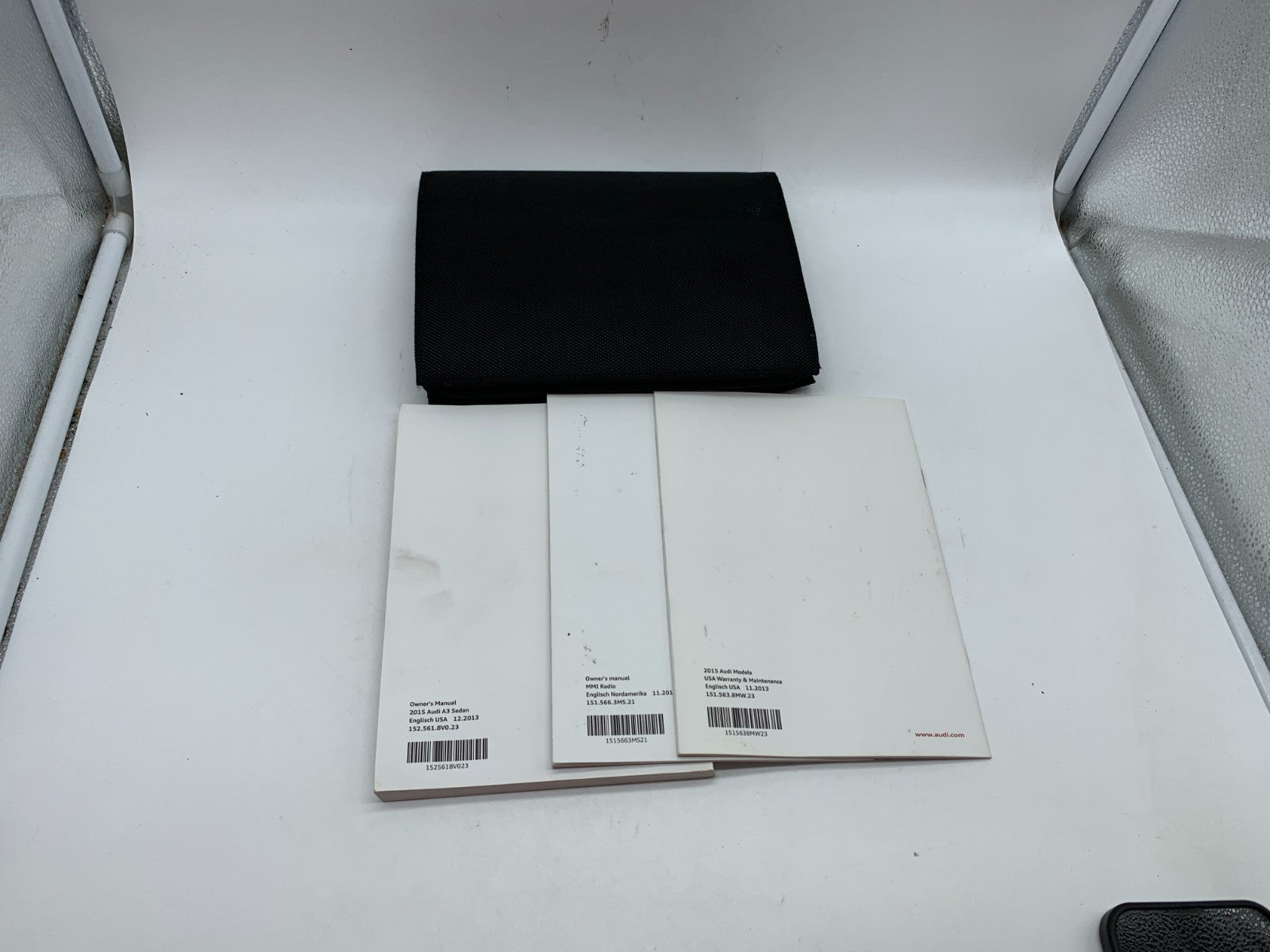 2015 Audi A3 Sedan Owners Manual Set with Case OEM D03B68016