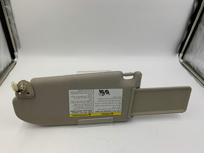 2007-2008 Infiniti G35 Passenger Sun Visor Gray Illuminated OEM C03B22026