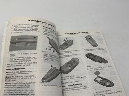 2014 Ford Fusion Owners Manual OEM D01B08024