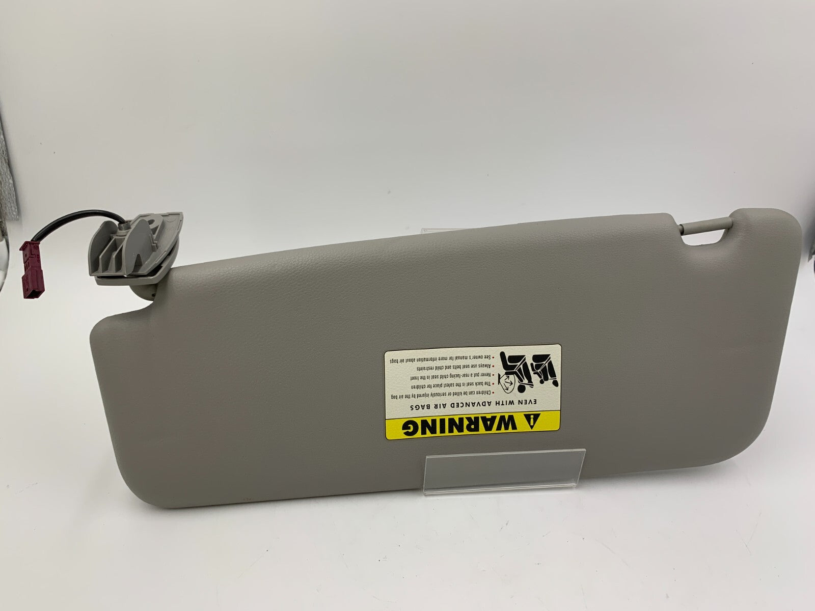 2008-2010 BMW 528i Passenger Sun Visor Gray OEM D01B11076