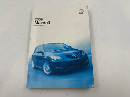 2009 Mazda 3 Owners Manual OEM C01B23028