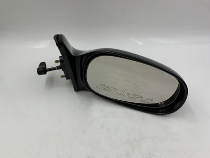 1998-2002 Toyota Corolla Passenger Side Manual Door Mirror Black OEM B01B10056