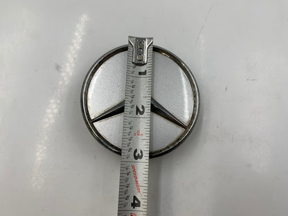 Mercedes-Benz Rim Wheel Center Cap Set of 2 Chrome 2-3/4 inch OEM B01B21031