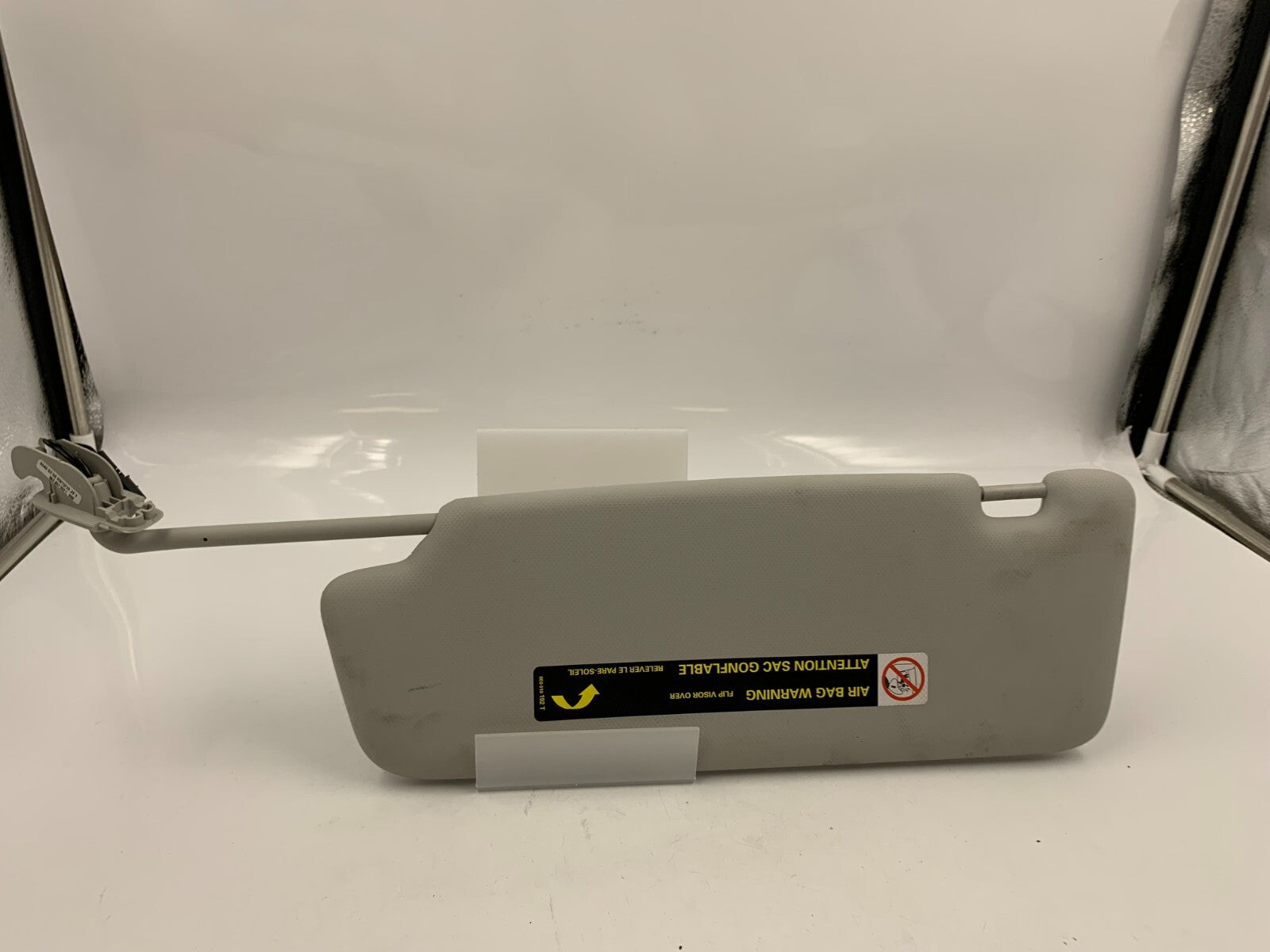 2009-2012 Audi A4 Passenger Sun Visor Gray Illuminated OEM B01B53008
