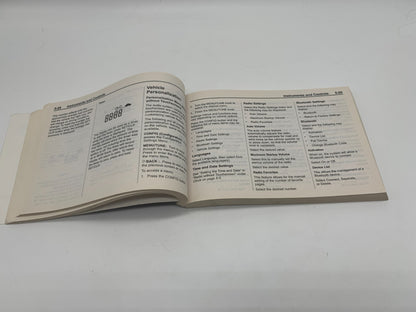 2015 Chevrolet Trax Owners Manual OEM A02B41012