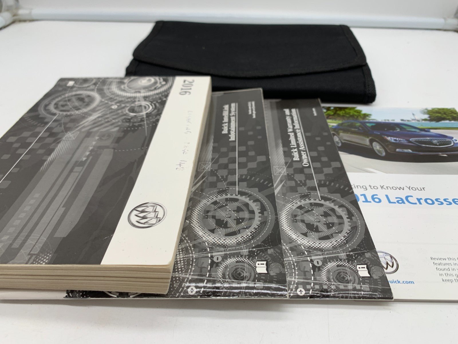 2016 Buick Lacrosse Owners Manual Set with Case OEM