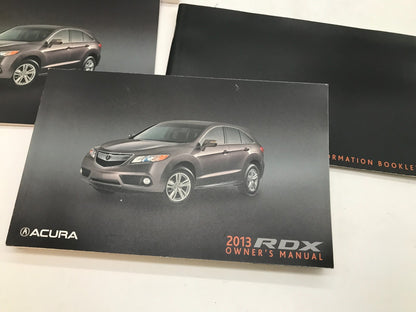2013 Acura RDX Owners Manual Set with Case OEM