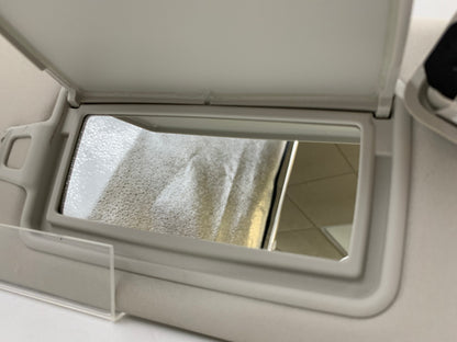 2017-2019 Jaguar XE Passenger Sun Visor Gray Illumination OEM B02B42054