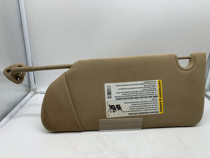 2006-2011 Buick Lucerne Passenger Sun Visor Brown Illuminated OEM A03B53002