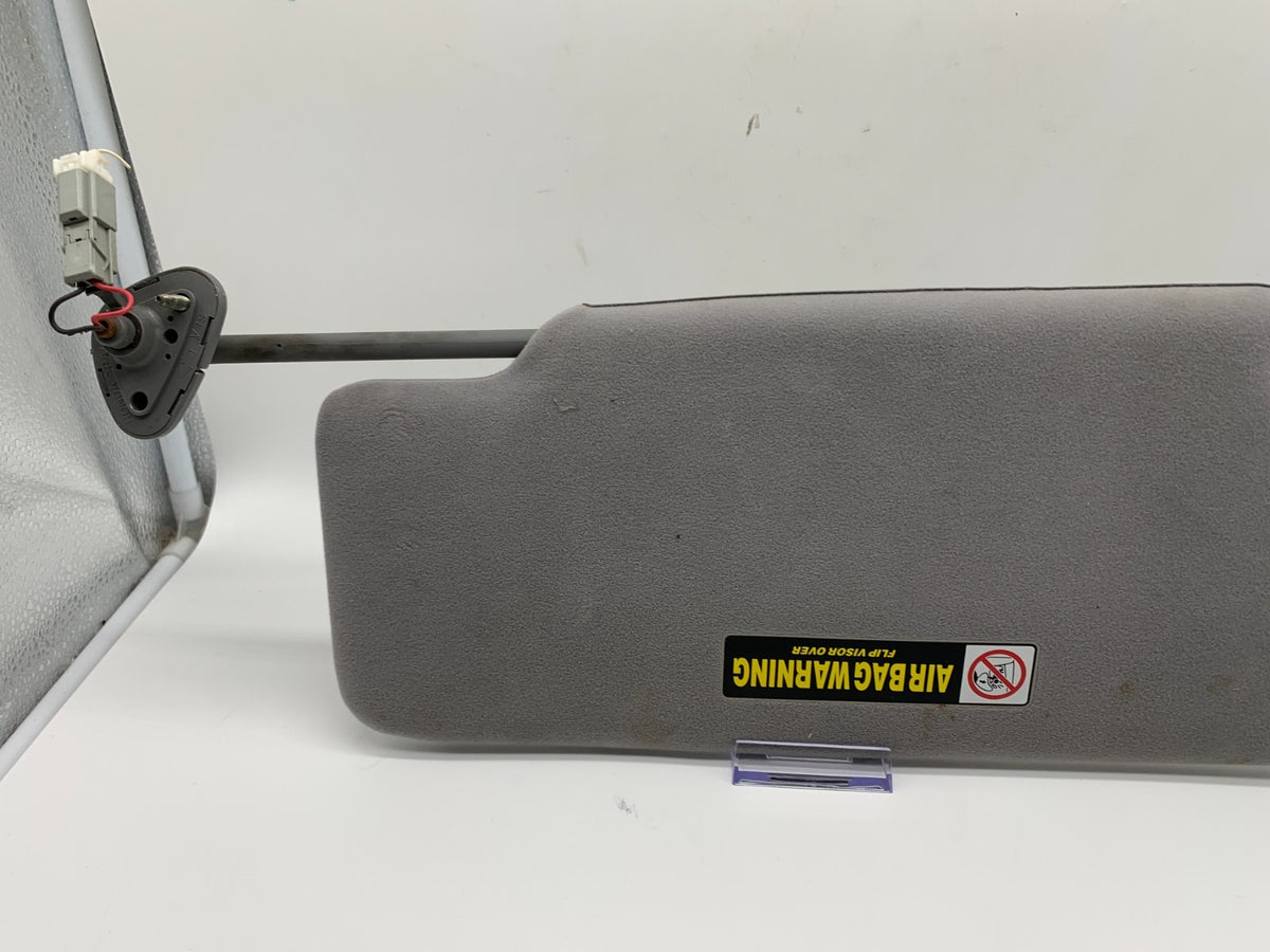 2005-2008 Acura RL Passenger Sun Visor Gray Illuminated OEM B01B13030