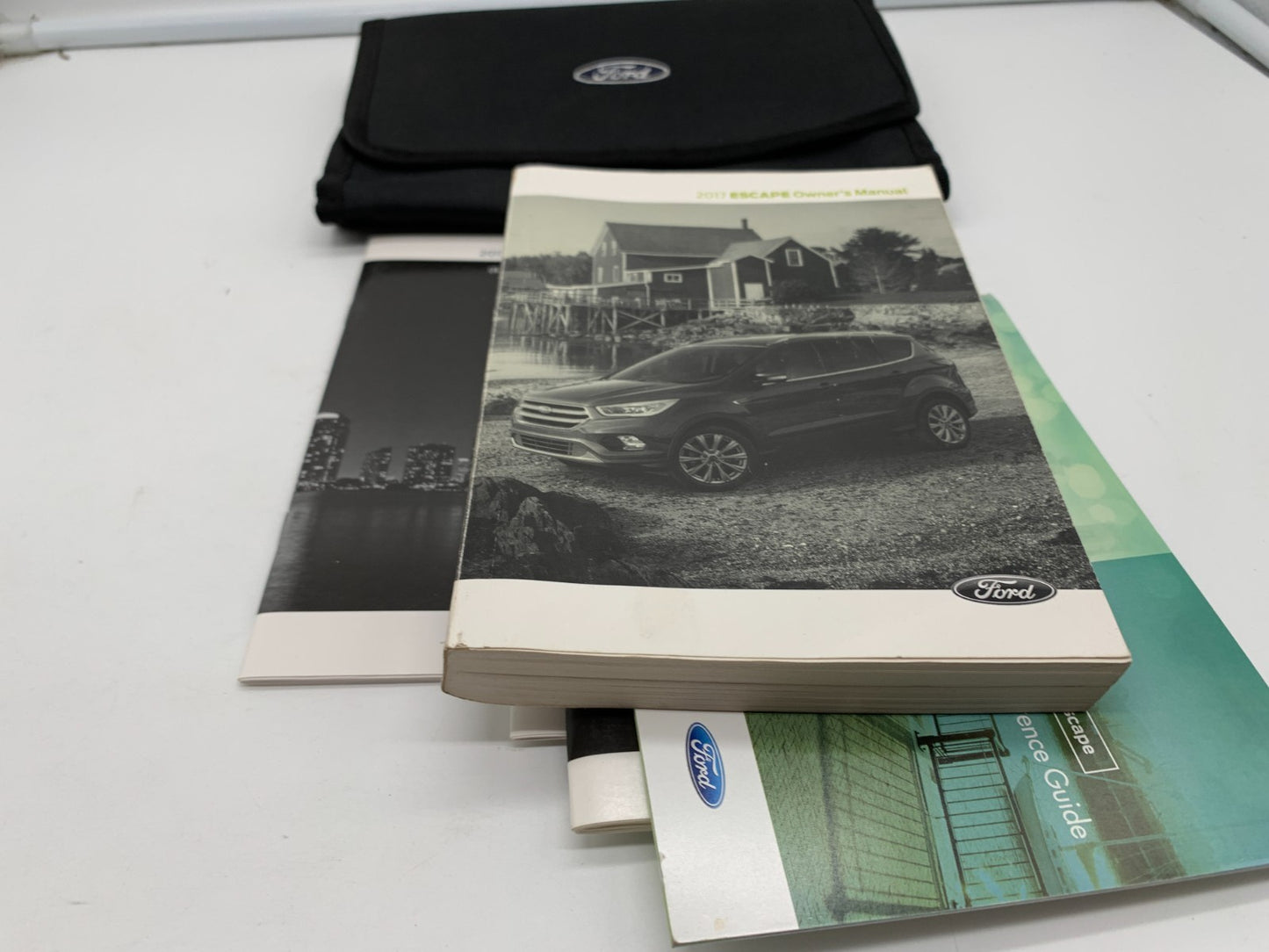 2017 Ford Escape Owners Manual Set with Case OEM