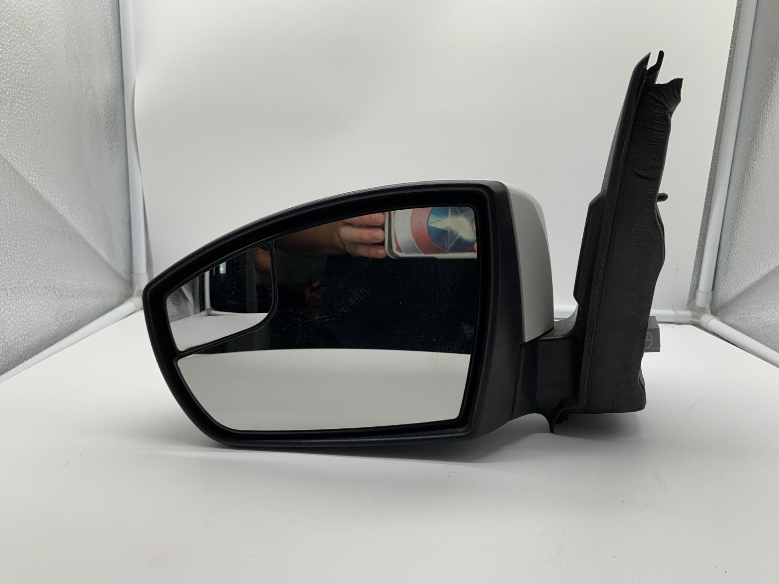 2013-2016 Ford Escape Driver Side View Power Door Mirror White OEM C02B56001