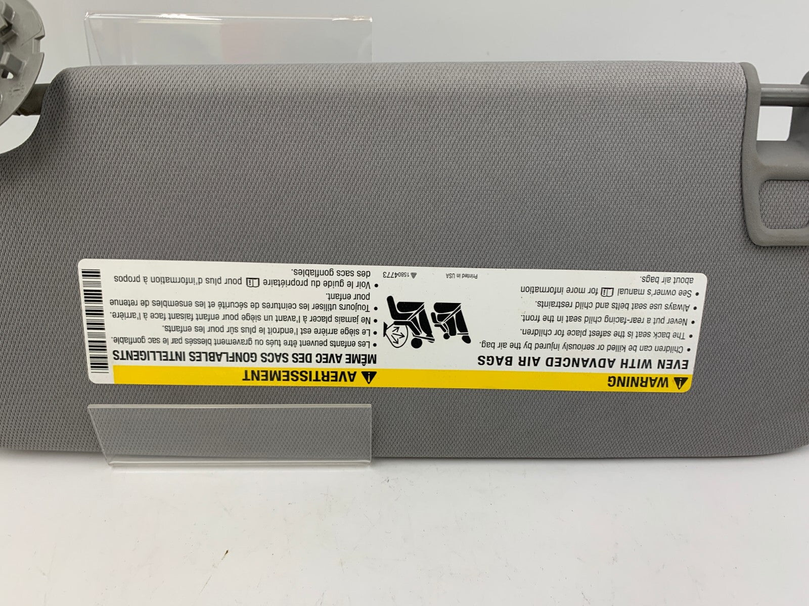 2016-2021 Chevrolet Malibu Passenger Sun Visor Illuminated OEM C02B32026