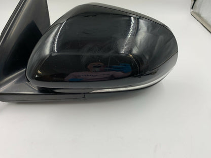 2010-2015 Jaguar XJ Driver Side View Power Door Mirror Black BSA OEM B23002