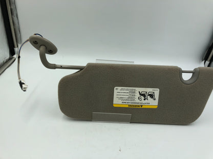 2004-2007 Jeep Liberty Passenger Sun Visor Gray Illuminated OEM C01B17052