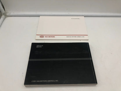 2011 Kia Soul Owners Manual Set OEM E01B17032